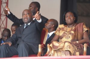 Laurent et Simone Gbagbo