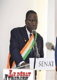 Le Sénat ivoirien en feu-le président Jeannot Ahoussou Kouadio prévient les 4  nouveaux sénateurs qui ont fait leur entrée  ledebativoirien.net