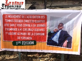 reportage weekend du maire de yopougon kone kafanaet le 1er adjoin issoufou sideci