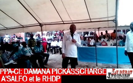 Côte d'Ivoire-depuis Yopougon PICKASS( SG PPA-CI) lâche : «Personne ne peut imposer un calendrier politique  à Gbagbo» ledebativoirien.net
