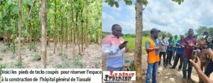 Côte d’Ivoire-"Affaire tecks" avec la mairie de Tiassalé: visite du site et Assalé Tiémoko recadre tout-suivez la réalité des faits ledebativoirien.net