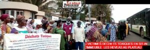 Abidjan-Cour de Cassation: les victimes déchets toxiques manifestent au Plateau dénonçant l’attitude d’un Juge ledebativoirien.net