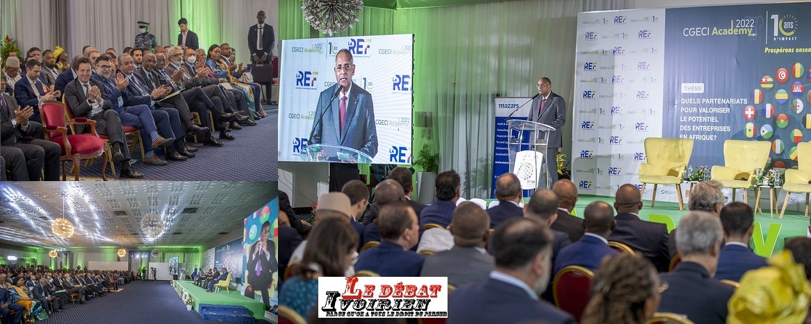 Abidjan-Rencontre des Entrepreneurs Francophones: les opportunités de l’Alliance soulevées par Patrick Achi pour le succès des entreprises de l’espace francophone ledebativoirien.net