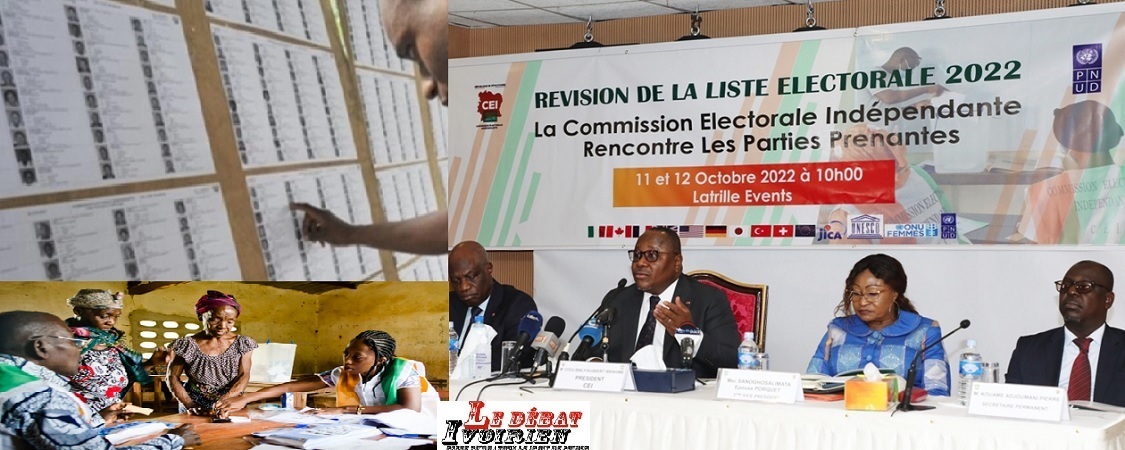 Côte d’Ivoire-révision de la liste électorale: l'article 7 du code électoral "première victime" de la nouvelle CNI verte de l'ONECI ledebativoirien.net