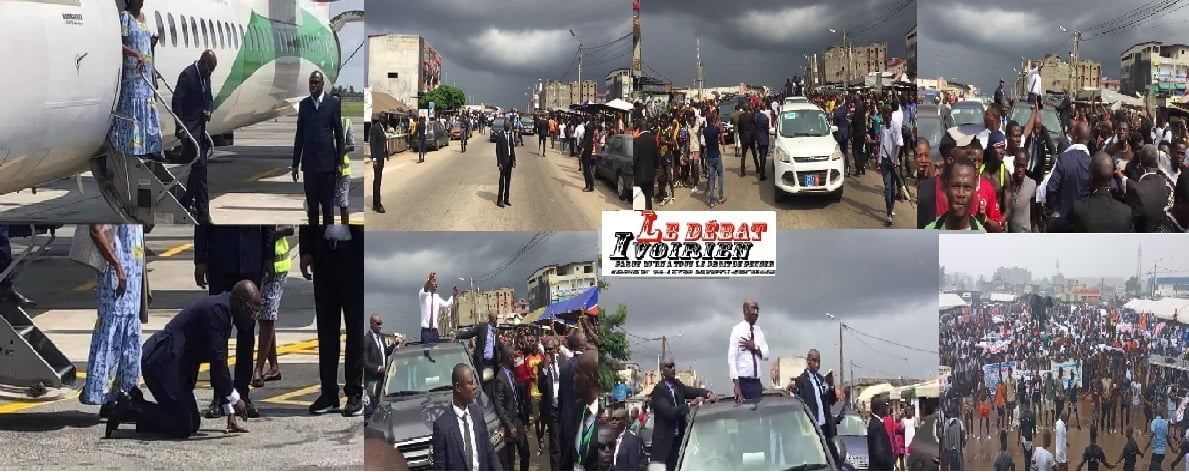 Ambiance de retour, folle en côte d'Ivoire, pour Charles Blé Goudé ledebativoirien.net