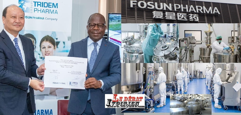 la Côte d’Ivoire pour accueillir la plus grande usine de production d’anti-infectieux de l’Afrique francophone subsaharienne, le ministre Pierre Dimba-ledebativoirien.net