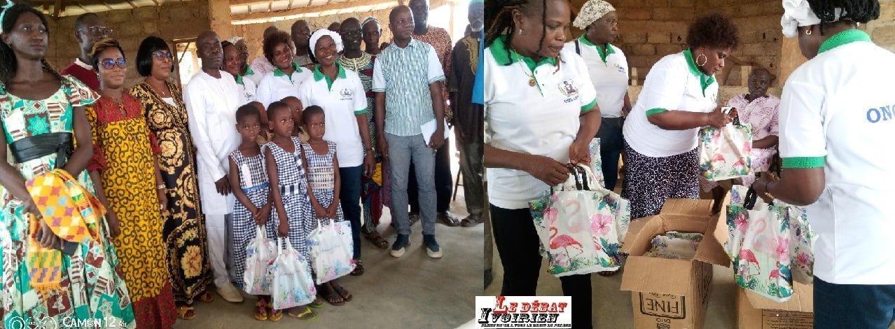 Côte d’Ivoire: l'ONG Gandhi soulage des parents avec des kits scolaires à l'Epp Padiegnan2 à Abengourou-Yakassé-Feassé ledebativoirien.net