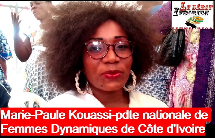 Côte d’Ivoire pour l’autonomisation: Marie-Paule Kouassi (présidente nationale) appelle à l’union des Femmes Dynamiques ledebativoirien.net