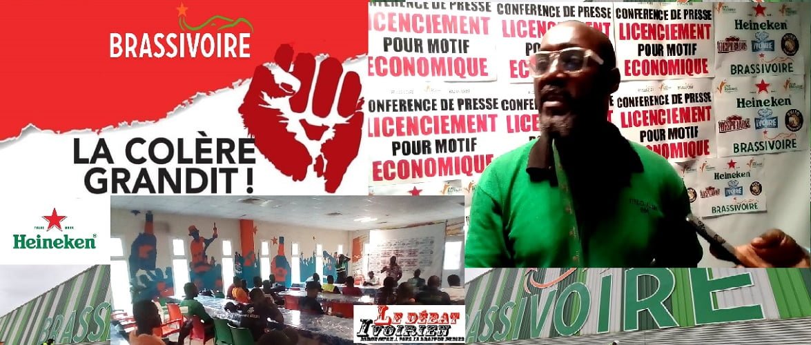 Urgente crise sociale à Heineken Côte d'Ivoire : Brassivoire menacée de fermer avec des licenciements en cascades? Syndicat et direction face-à-face s’empoignent lEDEBATIVOIRIEN.NET