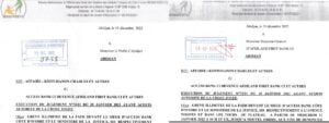 courriers des victimes des déchets toxiques au président Ouattara et à AFRILAND FIRST BANK Ledebativoirien.net