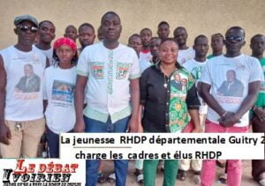 RHDP-Loh Djiboua et les régionales 2023: la position ferme de soutien de la jeunesse RHDP à la désignation du ministre Amédé Kouakou ledebativoirien.net