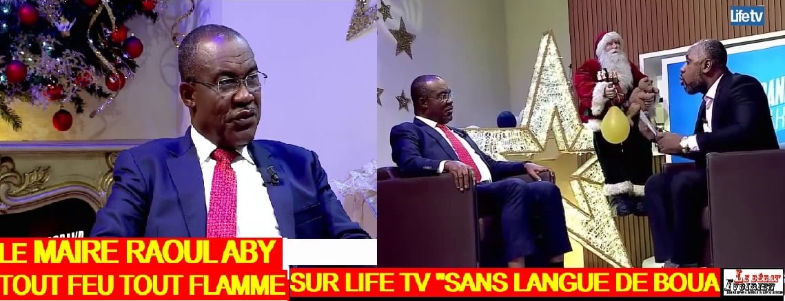 Côte d’Ivoire : à la rencontre du maire Raoul Aby Akrobou, avec ‘‘Sans lange de Boua’’ : droit sans détours LEDEBATIVOIRIEN.NET