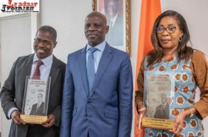 Espace CAMES-Recherches  innovantes: les 2 chercheurs Ivoiriens classés 2ème  et 3ème du « Prix Macky Sall» font la ferté du  ministre Diawara LEDEBATIVOIRIEN.NET