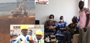 Abidjan-Adjamé Roxy : les grands travaux de construction  du marché Gourou enfin  débutés suite au  déplacement du réseau SODECI Ledebativoirien.net