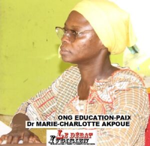 DR MARIE-CHARLOTTE AKPOUE ET  L’ONG EDUCATION-PAIX ET DEVELOPPEMENT-VISION MONDE veut partager» ledebativoirien.net