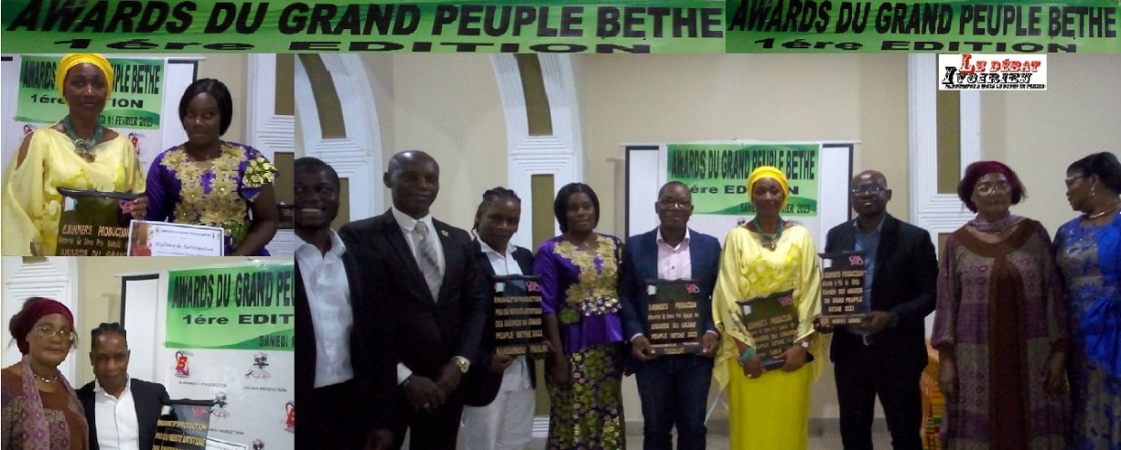 Côte d’Ivoire-Awards du Grand Peuple Béthé: la 1ère édition a récompensé artistes et universitaires-poignant message de Djédjé Virginie LEDEBATIVOIRIEN.NET
