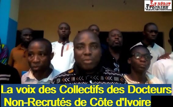 les Collectifs des Docteurs non recrutés félicitent le grand pas du gouvernement et les annonces du ministre Adama Diawara ledebativoiien.net