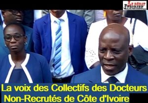 Abidjan: les Collectifs des Docteurs  non recrutés saluent le grand  pas du gouvernement et les annonces du  ministre Adama Diawara LEDEBATIVOIRIEN.NET