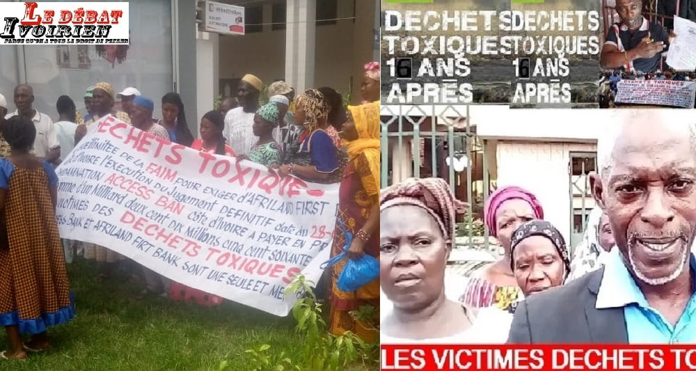 urgent-Abidjan déchets toxiques: 50 manifestantes victimes âgées de plus de 50 aux arrêtées à la préfecture de  police, ce jeudi 23 février LEDEBATIVOIRIEN.NET