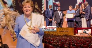 Angela Merkel devient  la  «digne et remarquable héritière» d'Houphouët-Boigny: la lauréate du Prix Unesco Félix Houphouët-Boigny pour la Recherche de la Paix  engage Ouattara LEDEBATIVOIRIEN.NET