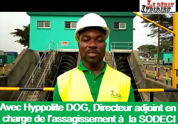 Abidjan-SODECI-début du 21è Congrès de l'AAE: Hyppolite Dogo, directeur Adjoint en charge de l’assagissement parle des eaux usées ledebativoirien.net