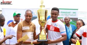 Yamoussoukro-après la victoire de la NCI  au tournoi de la confraternité-Yamoussa Coulibaly (Parrain) : «L'Unjci est un label que nous continuerons d'accompagner» LEDEBATIVOIRIN.NET
