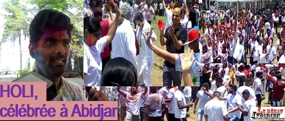 Abidjan-inédit: ‘‘HOLI’’ célébrée en couleurs aux bords de  la lagune ébrié avec la communauté indienne-revivez la ‘‘Joie’’ d'EKTHALedebativoirien.net