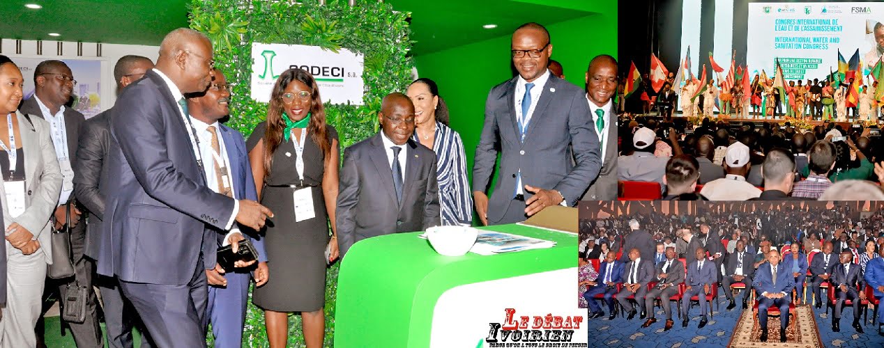 Retour sur le 21è congrès de l’AAE : Près de 420 millions d’Africains manquent encore d'un service d'eau potable LEDEBATIVOIRIEN.NET