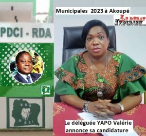 Côte d’Ivoire-municipales 2023 à Akoupé-Yapo Valérie sans détours: «Allez le leur: Je suis candidate»-liesse totale  à l’annonce de sa candidature dans la délégation communale PDCI RDA ledebativoirien.net