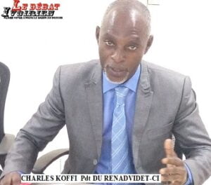 Abidjan-procès déchets toxiques-Charles Koffi amer: «Elle est abusive»-vive réaction du président du Renadvidet-ci suite à la condamnation des victimes à 6 mois de prison ledebativoirien.net