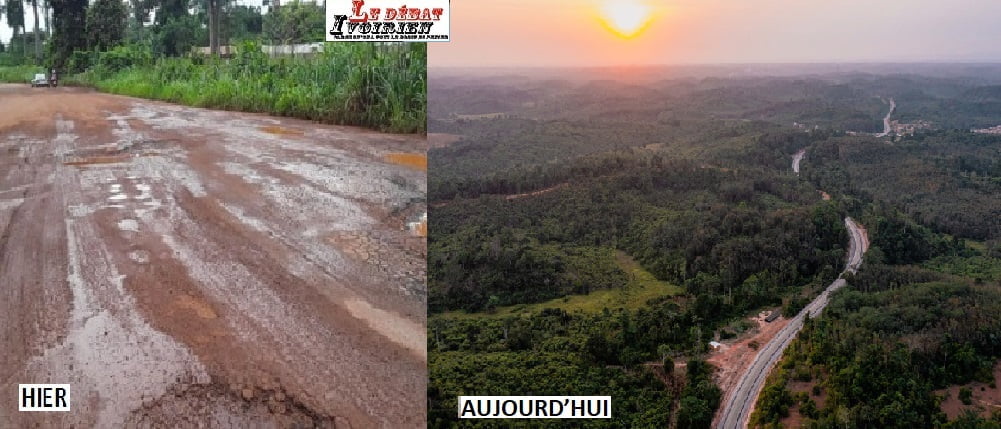 Côte d’ivoire : le calvaire pour rallier les villes portuaires ivoiriennes se transforme en joie avec la Côtière réhabilitée-témoignage ledebativoirien.net