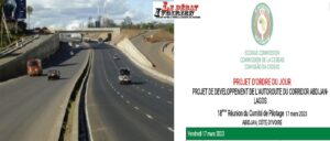  Projet du corridor Abidjan-Lagos : fin des assises sur le développement ce grand axe autoroutier au bénéfice des pays concernés ledebativoirien.net