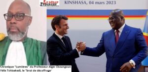 « Le Président congolais a méthodiquement déconstruit le "compromis à l'africaine" de Macron»-Chronique "Lumières" du Professeur Alger Ekoungoun- ledebativoirien.net