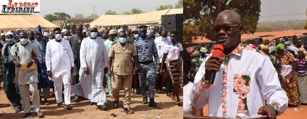 Côte d’Ivoire: le grand marathon du président Siama Bamba dans la région de  la Bagoué  en mars 2023 LEDEBATIVOIRIEN.NET