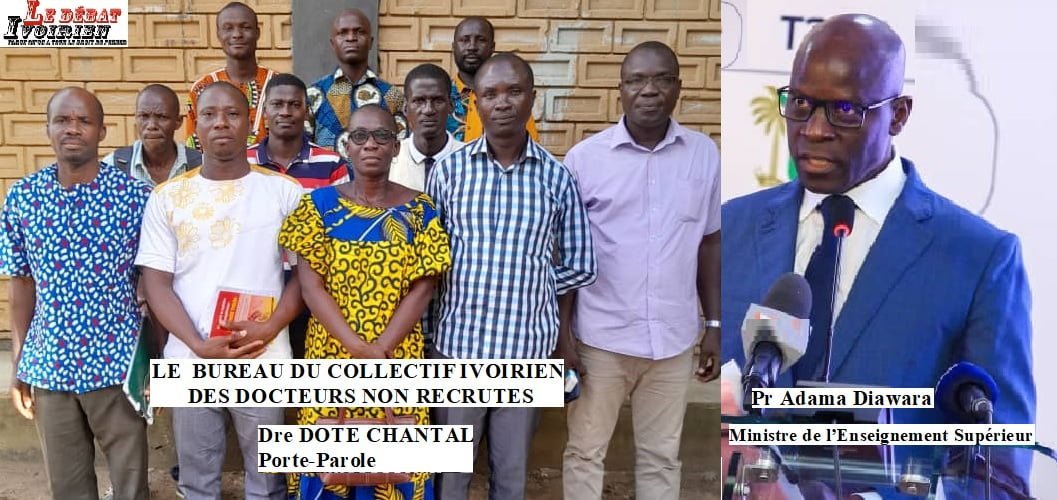 Abidjan-recrutement à l'Enseignement Supérieur : les pertinentes propositions du Collectif Ivoirien des Docteurs Non Recrutés avec Dre Chantal DOTE Ledebativoirien.net