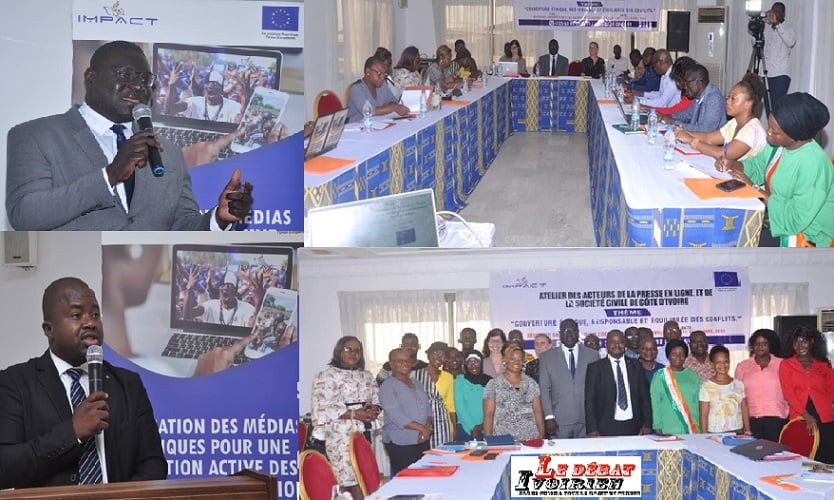 Prévention Active des Conflits et des Tensions : des journalistes et acteurs de la société civile formés à Abidjan à la couverture des conflits ledebativoirien.net