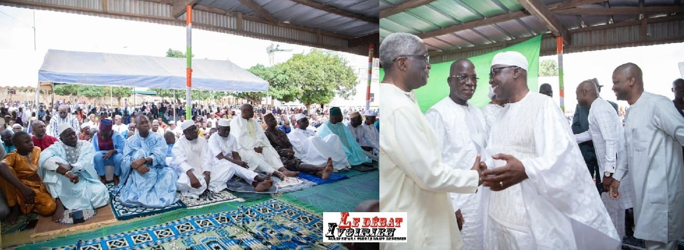 Bouaké-Ramadan 2023: Amadou Koné et les Imams prient pour le président Ouattara et la paix en Côte d’Ivoire ledebativoirien.net