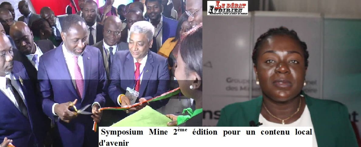 Côte d’Ivoire et le secteur minier-un grand Symposium Mine évalue le dévéloppement local-Christine Logbo-Koss : "Ensemble nous parviendrons " ledebativoirien.net