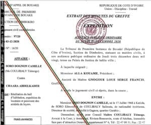 Exclusif-Côte d’Ivoire : grosses découvertes à l’ex UTEXI Dimbokro-le député DG tente de s’approprier les villas des cadres-sa réaction LEDEBATIVOIRIEN.NET