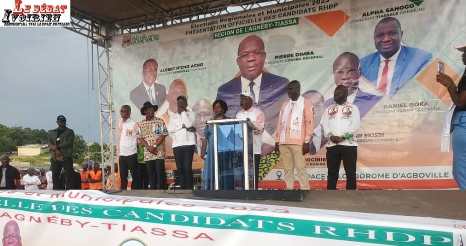 Côte d’Ivoire-RHDP- l'Agneby-Tiassa reçoit ses candidats: Pierre N'GOU DIMBA pour un second mandat ledebativoirien.net
