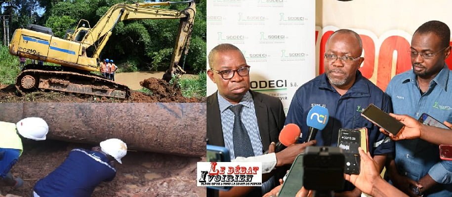 Incident Yopougon-délai de 6 Jours tenu pour les travaux : Pari réussi pour les agents techniques de la SODECI ledebativoirien.net