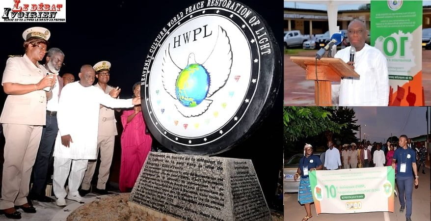 Côte d’Ivoire-Bocanda a inauguré une Stèle de Paix ledebativoirien.net