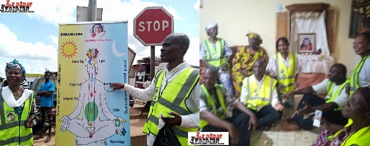 Côte d’Ivoire-Marahoué Bonon : caravane de sensibilisation aux pratiques du Sahaja Yoga avec Dr Apo Louise N'DE et son équipe ledebativoirien.net