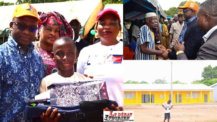 Côte d’Ivoire-Région du Béré-l’engagement du ministre Gouverneur Moussa Dosso: «Il nous faut encore investir davantage dans l'éducation et la santé »le ledebativoirien.net