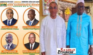 Côte d’Ivoire-RHDP : les candidats de la région du N’ZI présentés le samedi 3 juin avec en attraction Adama Coulibaly aux côtés de Koffi Lataille Ledebativoirien.net