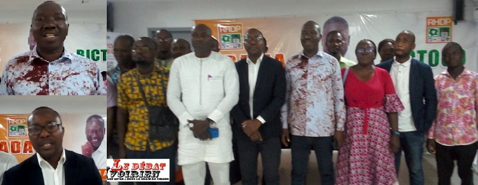 Côte d’Ivoire-RHDP: les docteurs recrutés ou non recrutés après leur adhésion au parti présidentiel confirment leur engagement à la coordination de Yopougon Ledebativoirien.net