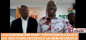 Côte d’Ivoire-RHDP: les docteurs recrutés ou non recrutés après leur adhésion au parti présidentiel confirment leur engagement à la coordination de Yopougon Ledebativoirien.net