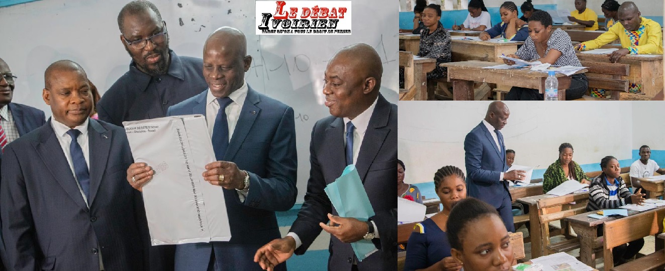 BTS 2023 ADAMA DIAWARA lance l'épreuves écrite ledebativoirien.net