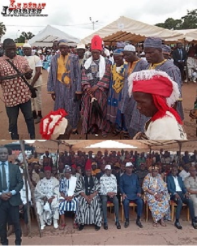 Côte d’Ivoire-Ferkessédougou : le chef de canton Jonas Madou installé a reçu du ministre de l'Intérieur son arrêté de nomination ledebativoirien.net