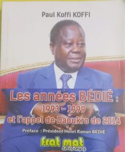 Côte d'Ivoire-Paul Koffi Koffi à la manette: hommage déferent au président Aimé Henri Konan Bédié LEDEBATIVOIRIEN.NET